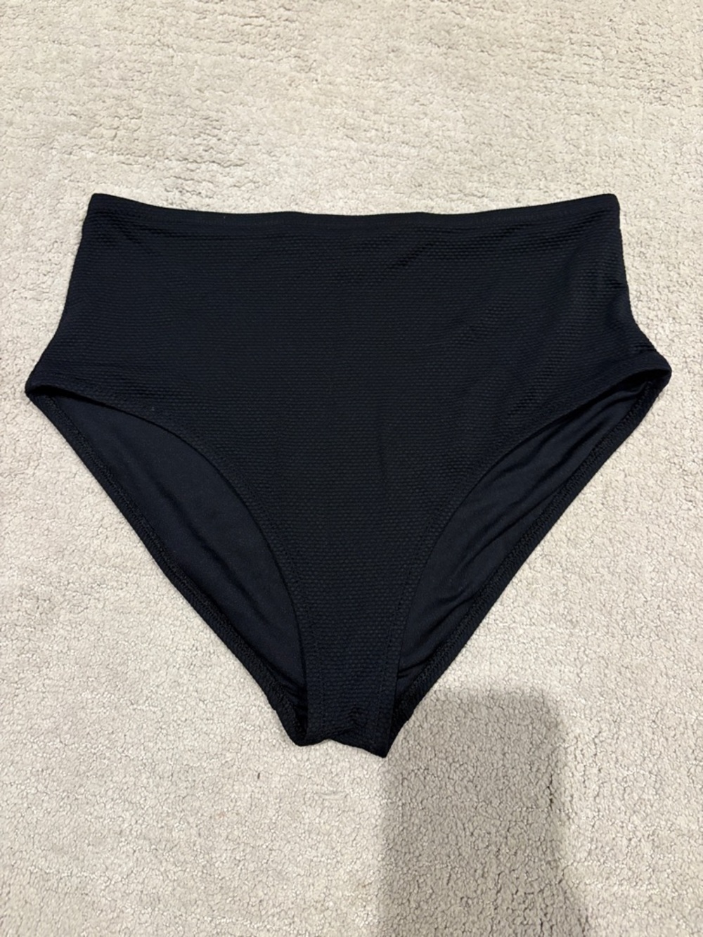 Old Navy Black High-Waist Bikini Bottoms